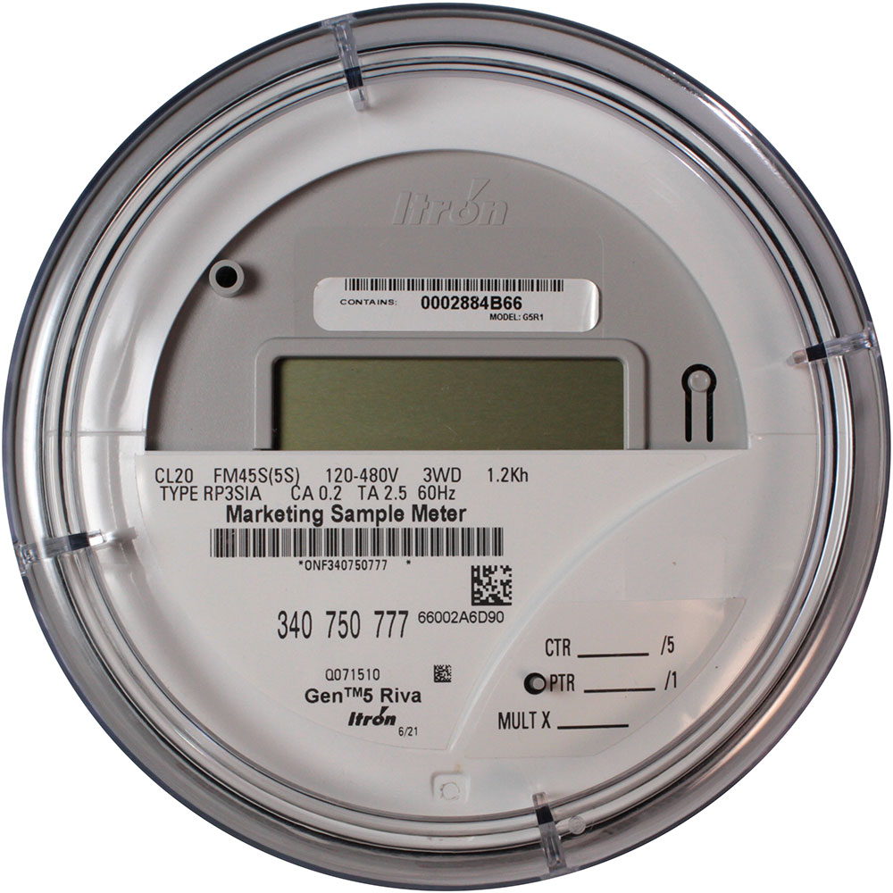 Gen5 Riva Polyphase Electric Meter - Product - Itron